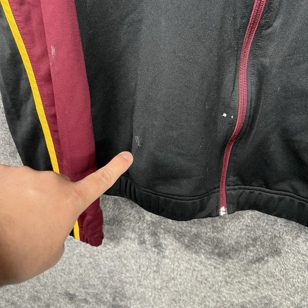 Vintage Nike Minnesota Gophers Track Jacket Mens Large Maroon Zip Up Long Sleeve - Picture 6 of 12